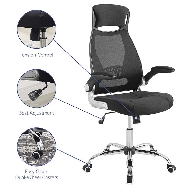 UrbanPro Modern Ergonomic High Back Adjustable Swivel Office Chair