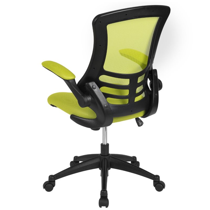 UrbanPro Contemporary Mid Back Mesh Office Swivel Chair in Green