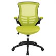 UrbanPro Contemporary Mid Back Mesh Office Swivel Chair in Green