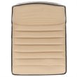 UrbanPro Contemporary Low Back Faux Leather Office Swivel Chair in Tan
