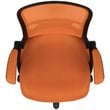 UrbanPro Contemporary High-Back Ergonomic Mesh Office Swivel Chair in Orange