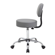 UrbanPro Caresoft Medical Lab Rolling Stool with Back