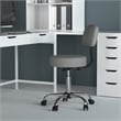 UrbanPro Caresoft Medical Lab Rolling Stool with Back