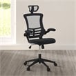 Urbanpro Executive High Back Office Chair with Headrest in Black