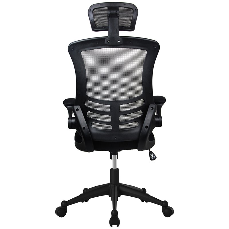 Urbanpro Executive High Back Office Chair with Headrest in Black