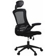 Urbanpro Executive High Back Office Chair with Headrest in Black