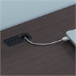 UrbanPro Modern L Shaped Desk with Hutch in Heather Gray