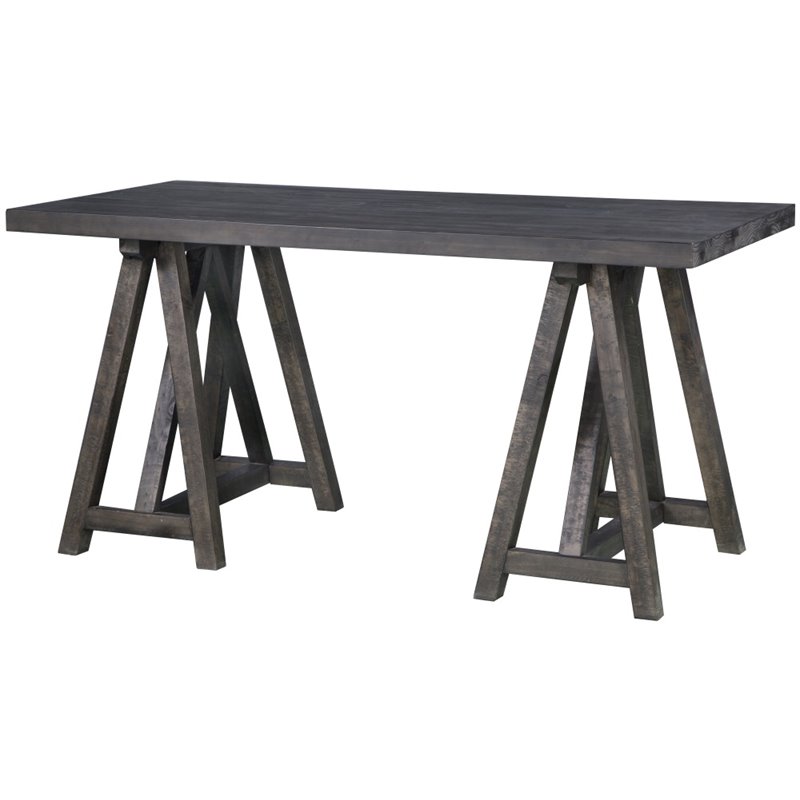 UrbanPro Modern Home Office Desk in Weathered Charcoal