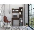 UrbanPro Contemporary Home Office Desk in Smokey Oak