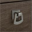 UrbanPro Contemporary 60W L Shaped Desk with Storage in Ash Brown
