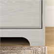 UrbanPro Traditional Wood Computer Desk with Hutch in Oak Gray