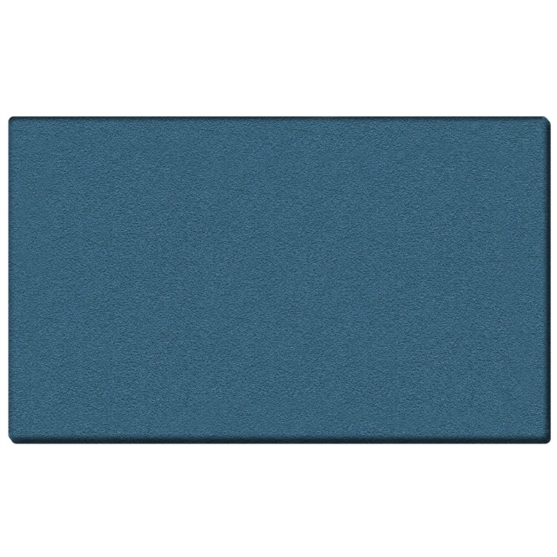 UrbanPro Vinyl 4' x 8' Wrapped Edge Bulletin Board in Ocean Blue