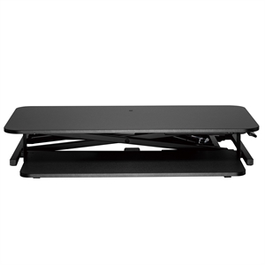urbanpro metal frame sit-stand desk converter in black