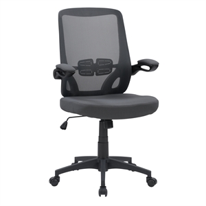 urbanpro high fabric mesh back office chair in gray