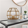 UrbanPro 9' Industrial Metal Table Lamp in Antique Brass