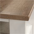 UrbanPro Wooden L-Shaped Computer Desk in Glacier White