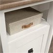 UrbanPro Wooden L-Shaped Computer Desk in Glacier White