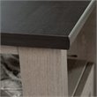 UrbanPro Farmhouse Engineered Wood L-Shaped Computer Desk in Oak