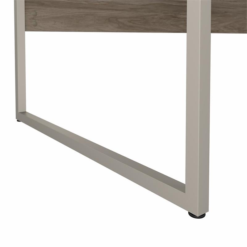 UrbanPro Modern Engineered Wood Computer Table Desk in Hickory brown