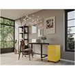 UrbanPro 2 Drawers Vertical Yellow Metal Filing Cabinet Pre-assembled