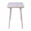 Urbanpro Mid-century Wooden Writing Desk in White Oak Finish