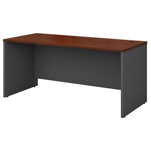 urbanpro 66w x 30d office desk in hansen cherry - engineered wood