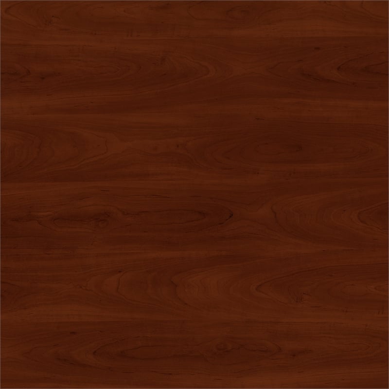 UrbanPro 60W Left Sit to Stand L Shaped Desk Office Set in Hansen Cherry