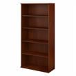 UrbanPro 5 Shelf Bookcase in Hansen Cherry - Engineered Wood
