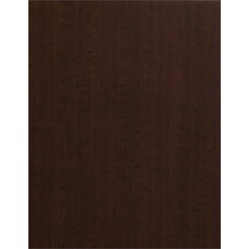 UrbanPro 66W x 30D Desk Shell with 48W Return in Mocha Cherry