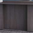 UrbanPro 72W L Shaped Desk with Drawers in Storm Gray - Engineered Wood