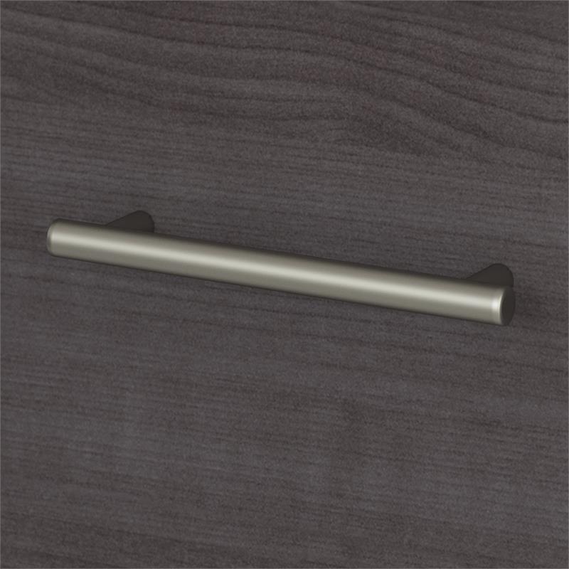 UrbanPro Modern 2 Drawer Lateral File Cabinet in Storm Gray Finish