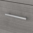 UrbanPro 60W Office Desk with Drawers in Platinum Gray - Engineered Wood