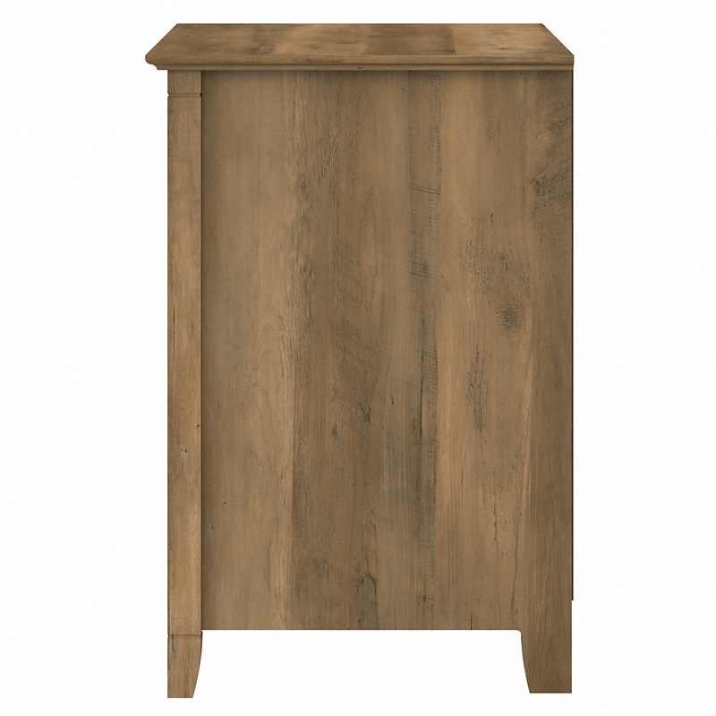 UrbanPro 2 Drawers Contemporary Wood Lateral File Cabinet in Pine