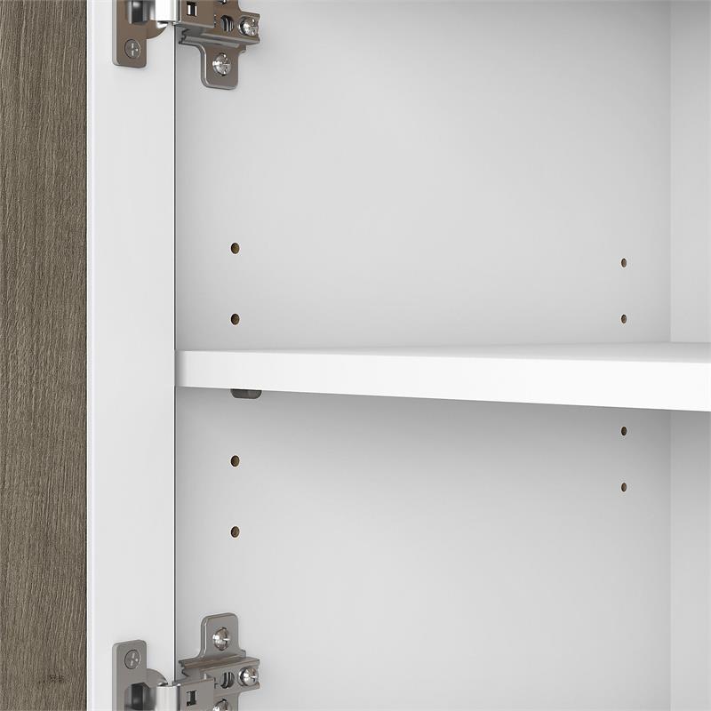 UrbanPro Modern Wood Tall TV Stand for TVs up to 65