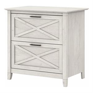 UrbanPro 2 Drawer Lateral File Cabinet in Linen White Oak - Engineered Wood
