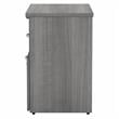 UrbanPro Office Storage Cabinet with Drawers in Platinum Gray - Engineered Wood
