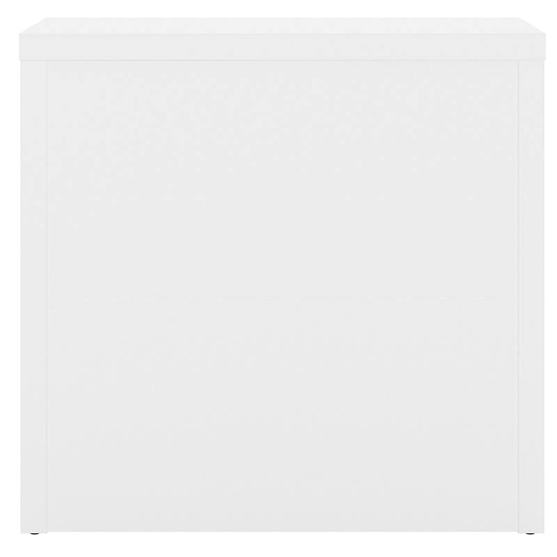 UrbanPro 2-Drawer Engineered Wood Lateral File Cabinet in Gray/Pure White