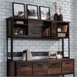 Urbanpro Engineered Wood Barrel Oak Hutch Rectangular Durable 36.77