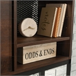 Urbanpro Engineered Wood Barrel Oak Hutch Rectangular Durable 36.77
