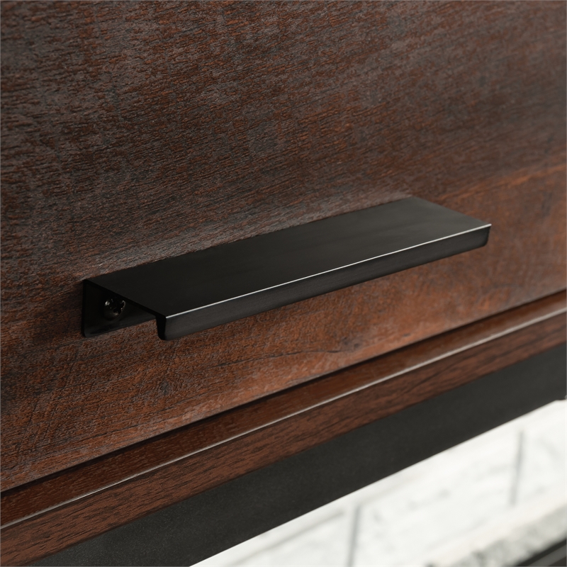 Urbanpro Engineered Wood and Metal Large Hutch in Barrel Oak