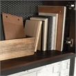 Urbanpro Engineered Wood Barrel Oak Hutch Rectangular Durable 36.77