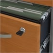 UrbanPro 72W U-Desk with Hutch and Storage in Natural Cherry - Engineered Wood