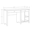 UrbanPro Modern / Contemporary Engineered Wood Desk in Glacier Oak