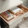 UrbanPro Modern / Contemporary Engineered Wood Desk in Glacier Oak