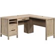 UrbanPro Engineered Wood L-Shaped Home Office Desk in Prime Oak