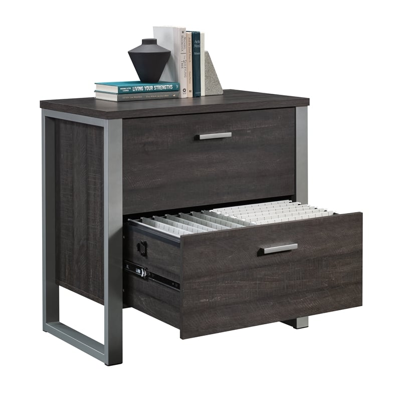 UrbanPro Engineered Wood and Metal Lateral File in Blade Walnut