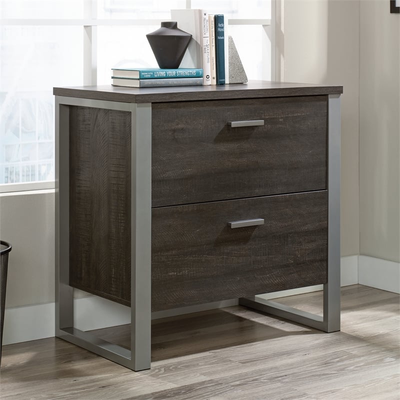 UrbanPro Engineered Wood and Metal Lateral File in Blade Walnut