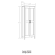 UrbanPro Engineered Wood 2-Door Storage Cabinet in Chalk Oak