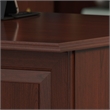 UrbanPro L Shaped Desk 4 Pc. Set in Harvest Cherry - Engineered Wood