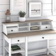 UrbanPro Desktop Organizer in Shiplap Gray / White - Engineered Wood